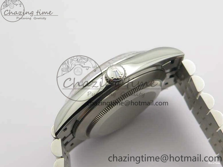 MiroTime 0218 SmartChoice DateJust II 40mm BP Maker Best Edition Black Dial On New Version Jubilee Bracelet A 3538